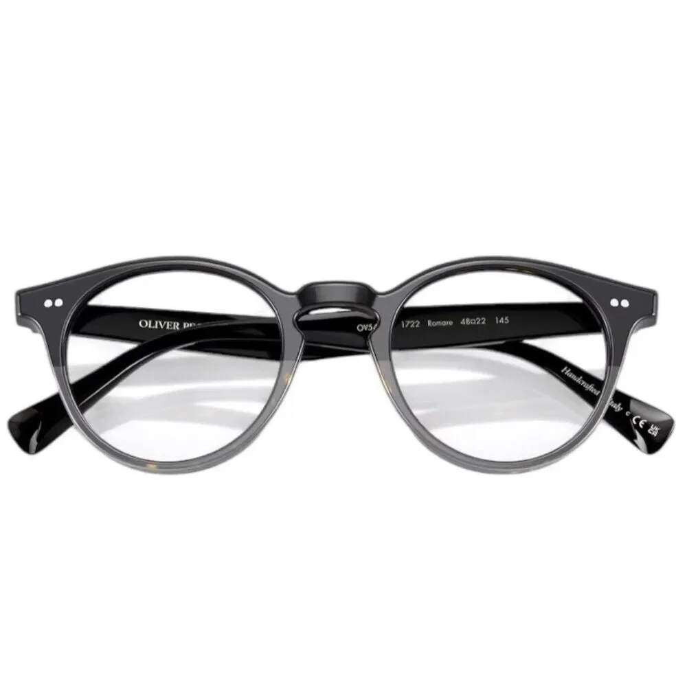 Oliver Peoples OV5459U Romare Eyeglasses | Black Havana | 48-22-145 | Women